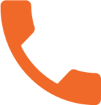 Icone d'un téléphone orange
